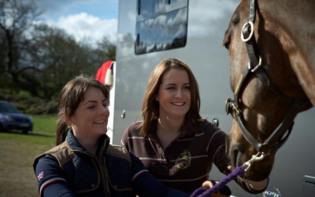 sarah and lucy from KPH Horseboxes