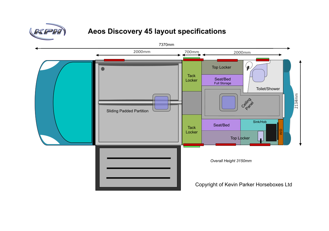 Aeos Discovery 45 layout specifications